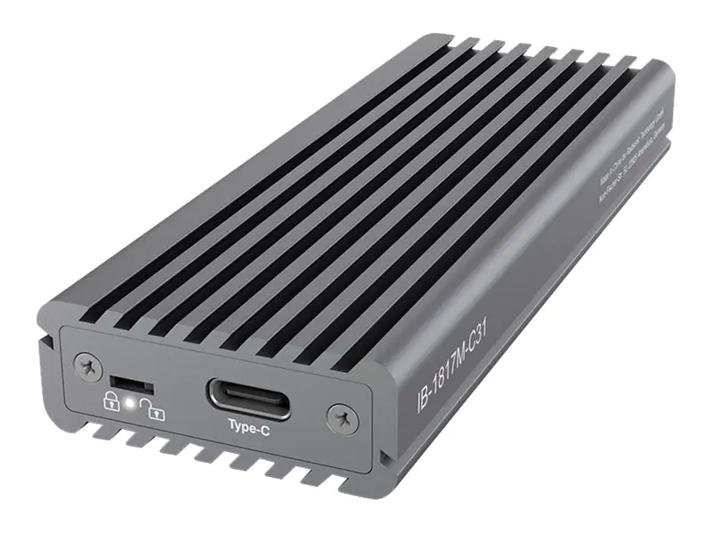 ICY BOX IB-1817M-C31 - Speichergehäuse mit Datenanzeige - M.2 - NVMe - USB 3.1 (Gen 2) ICY BOX IB-1817M-C31 - Speichergehäuse mit Datenanzeige - M.2 - NVMe - USB 3.1 (Gen 2)