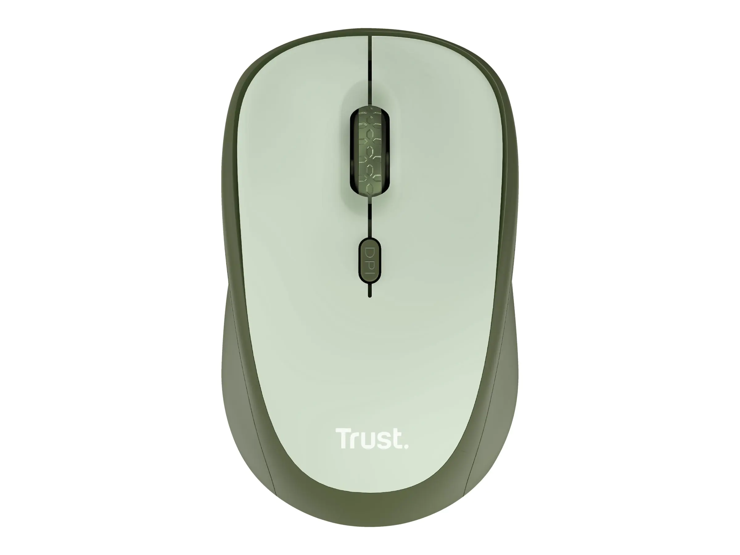 Trust Yvi+ - Maus - leise - optisch - 4 Tasten - kabellos - 2.4 GHz - kabelloser Empfänger (USB) 24552