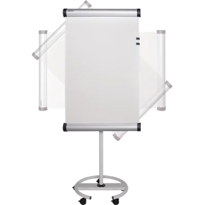 MAUL Flipchart MAULsolid 6370682 74x117cm Rundfuß grau MAUL Flipchart MAULsolid 6370682 74x117cm Rundfuß grau
