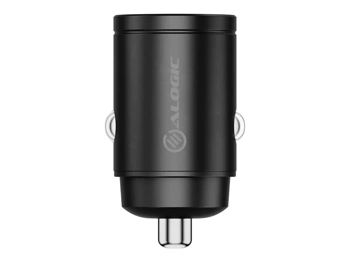 Alogic Rapid Power Mini - Auto-Netzteil - 30 Watt - 3 A - Fast Charge - 2 Ausgabeanschlussstellen (2