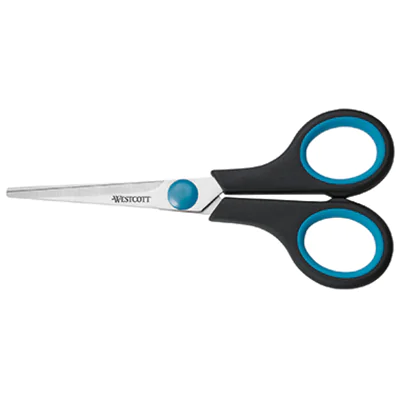 Westcott Schere Easy Grip E-30250 00 14cm blau Westcott Schere Easy Grip E-30250 00 14cm blau