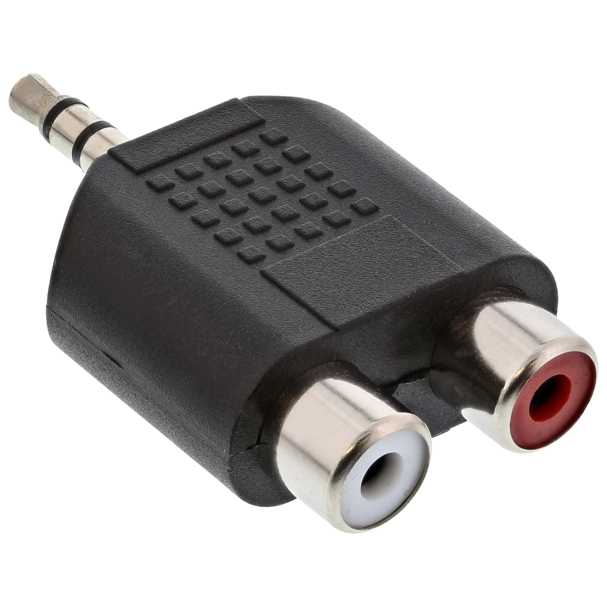 InLine Audio Adapter - 3,5mm Klinke Stecker an 2x Cinch Buchse - Stereo 99302