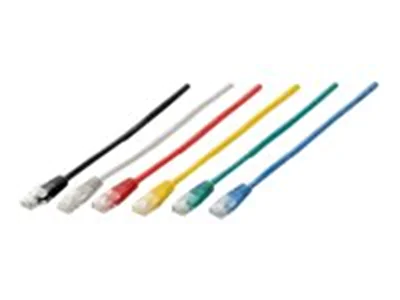 Equip Life - Patch-Kabel - RJ-45 (M) zu RJ-45 (M) - 0.5 m - UTP - CAT 6 - geformt, verseilt - grün