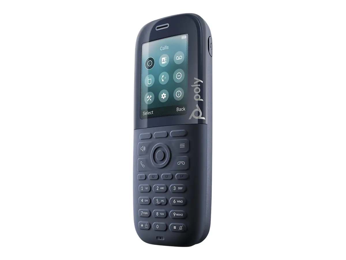 Poly Rove 30 - Schnurloses Erweiterungshandgerät mit Rufnummernanzeige/Anklopffunktion - DECT - dreiweg Anruffunktion - 10 Leitungen - Schwarz Poly Rove 30 - Schnurloses Erweiterungshandgerät mit Rufnummernanzeige/Anklopffunktion - DECT - dreiweg Anruffunktion - 10 Leitungen - Schwarz