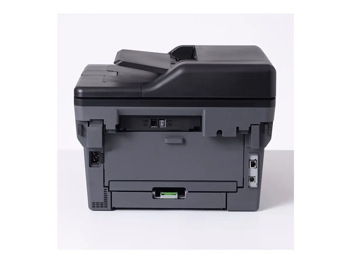 Brother MFC-L2800DW - Multifunktionsdrucker - s/w - Laser - A4/Legal (Medien) - bis zu 32 Seiten/Min. (Kopieren) - bis zu 32 Seiten/Min. (Drucken) - 250 Blatt - 33.6 Kbps - USB 2.0, LAN, Wi-Fi(n)
