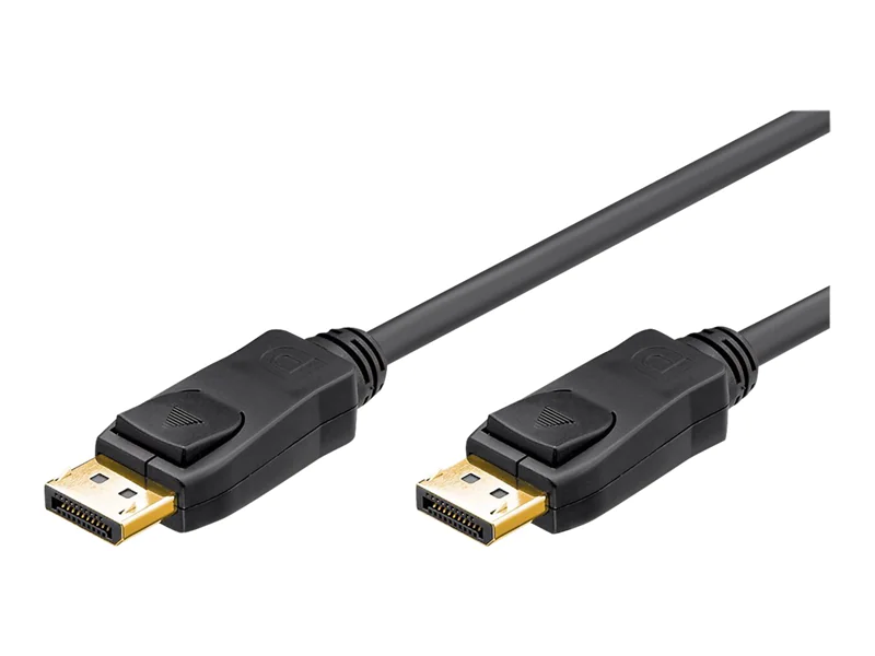 goobay - DisplayPort-Kabel - DisplayPort (M) zu DisplayPort (M) - DisplayPort 1.2 - 3 m - rund, 4K Unterstützung, 2160p-Unterstützung - Schwarz goobay - DisplayPort-Kabel - DisplayPort (M) zu DisplayPort (M) - DisplayPort 1.2 - 3 m - rund, 4K Unterstützung, 2160p-Unterstützung - Schwarz
