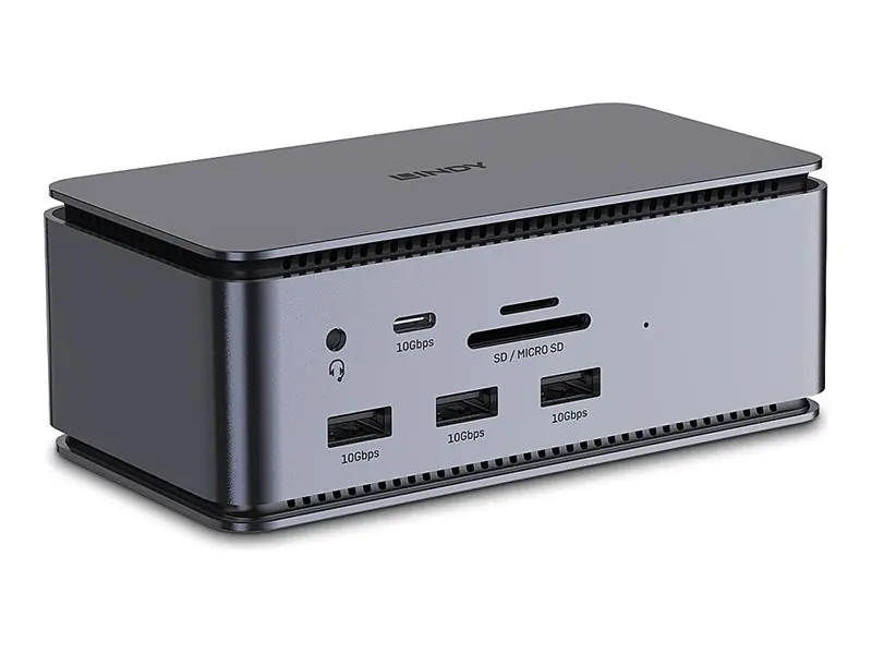 Lindy DST-Pro - Dockingstation - für Laptop 43372