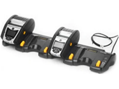 Zebra - Docking Cradle (Anschlußstand) - Ethernet - Europa - für Zebra QLn-EC4 4-Bay Ethernet Cradle