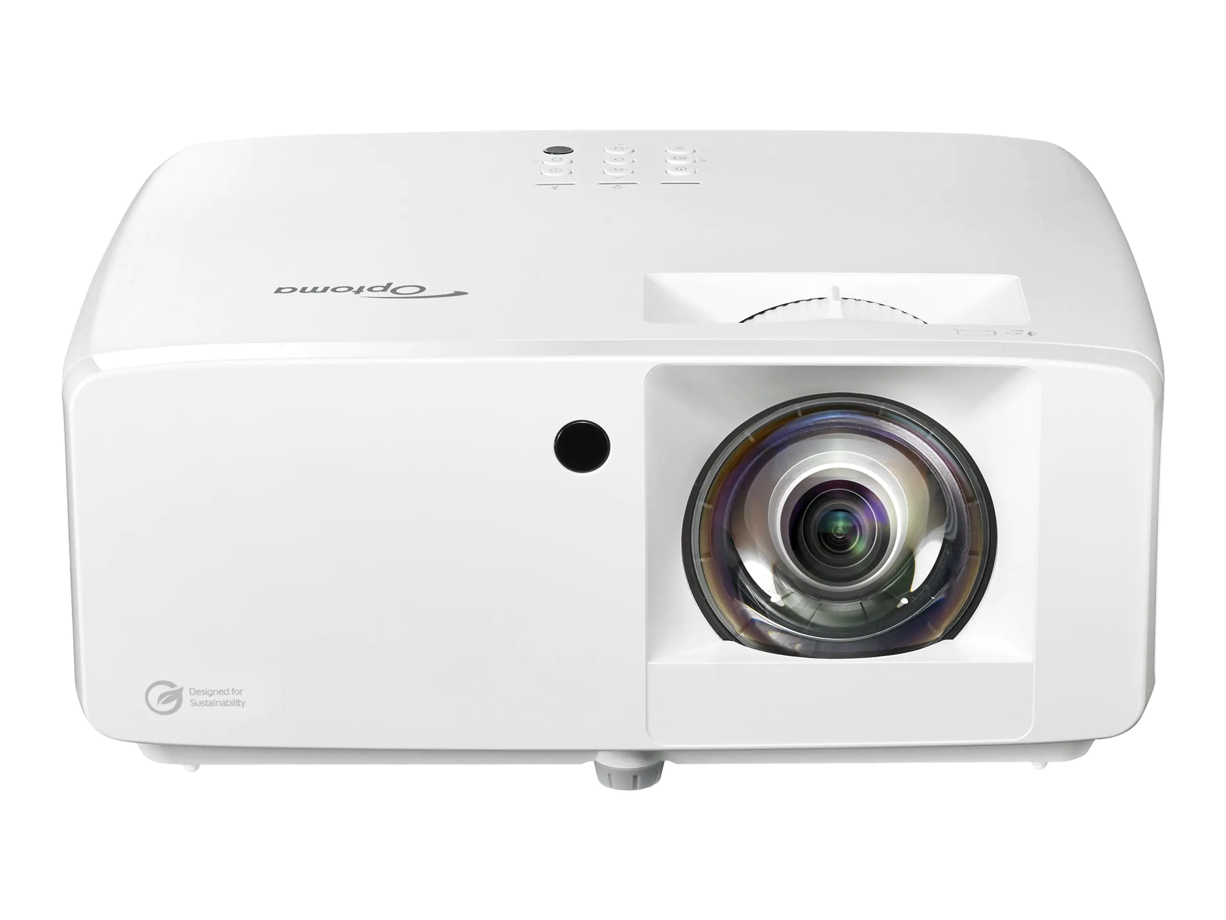 Optoma ZH450ST - DLP-Projektor - Laser - 3D - 4200 lm - Full HD (1920 x 1080) - 16:9 - 1080p - Short-Throw Fixed-Objektiv - weiß