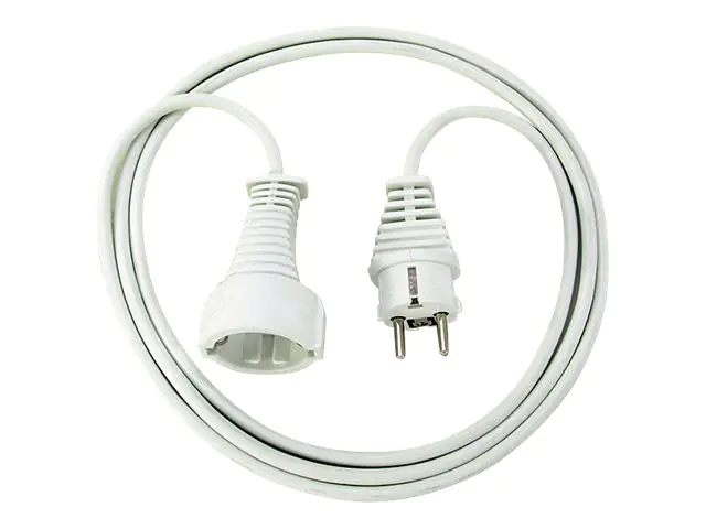 brennenstuhl H05VV-F 3G1,5 - Stromkabel - 5 m - weiß