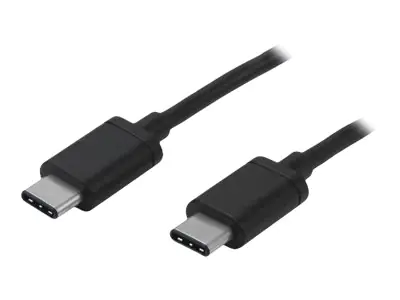 StarTech USB-C Kabel 2m - St/St - USB 2.0 - USB Type-C Kabel - Kompatibel mit Geräten wie z.B: Apple MacBook, Dell XPS, Nexus 6P / 5x - USB-Kabel - USB-C (M) bis USB-C (M) - Thunderbolt 3 / USB 2.0 - 2 m - Schwarz - für P/N: DKT30CHD, HB30C1A1CPD, HB30C3A StarTech USB-C Kabel 2m - St/St - USB 2.0 - USB Type-C Kabel - Kompatibel mit Geräten wie z.B: Apple MacBook, Dell XPS, Nexus 6P / 5x - USB-Kabel - USB-C (M) bis USB-C (M) - Thunderbolt 3 / USB 2.0 - 2 m - Schwarz - für P/N: DKT30CHD, HB30C1A1CPD, HB30C3A