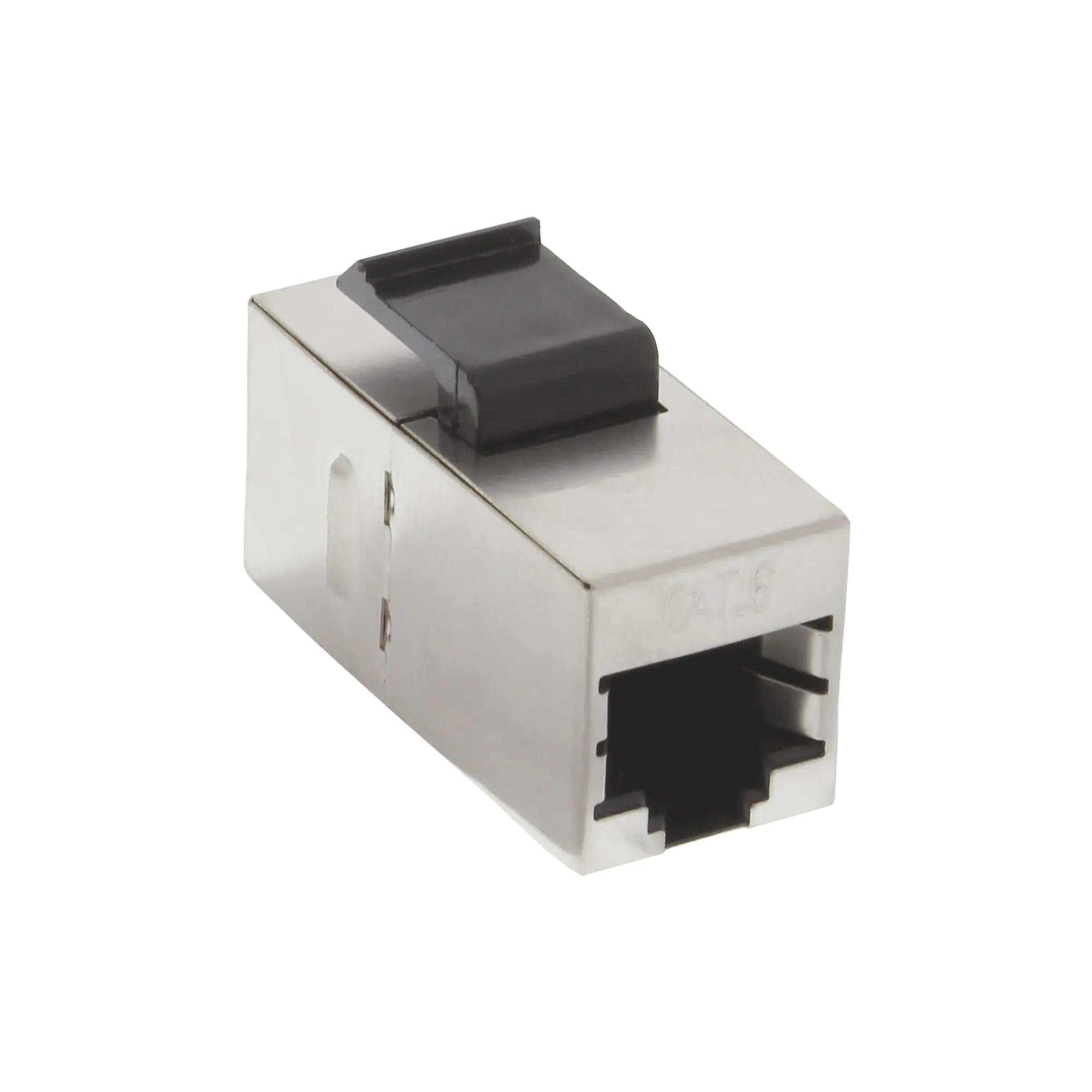 InLine Keystone RJ45 Buchse / Buchse - SNAP-In - Cat.6 STP 74206M