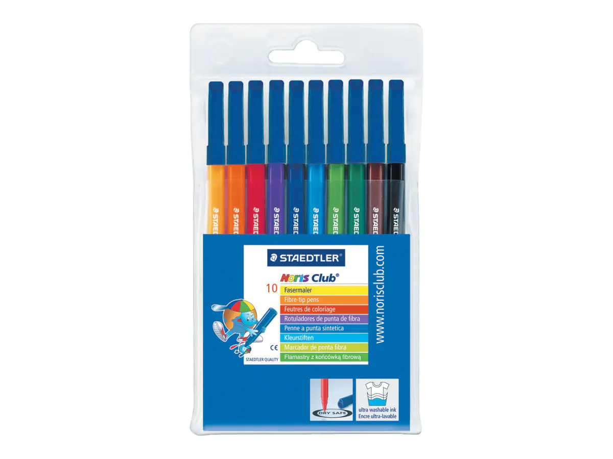 STAEDTLER Fasermaler Noris Club 326-5 1mm grün