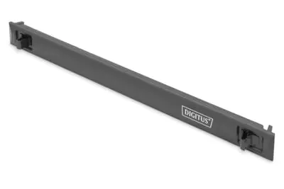 DIGITUS Professional - Rack - Leerkonsole - Schwarz - 1U - 48.3 cm (19")