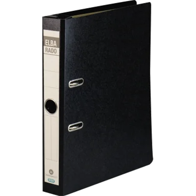 ELBA Hängeordner rado 100081046 DIN A4 50mm Hartpappe schwarz