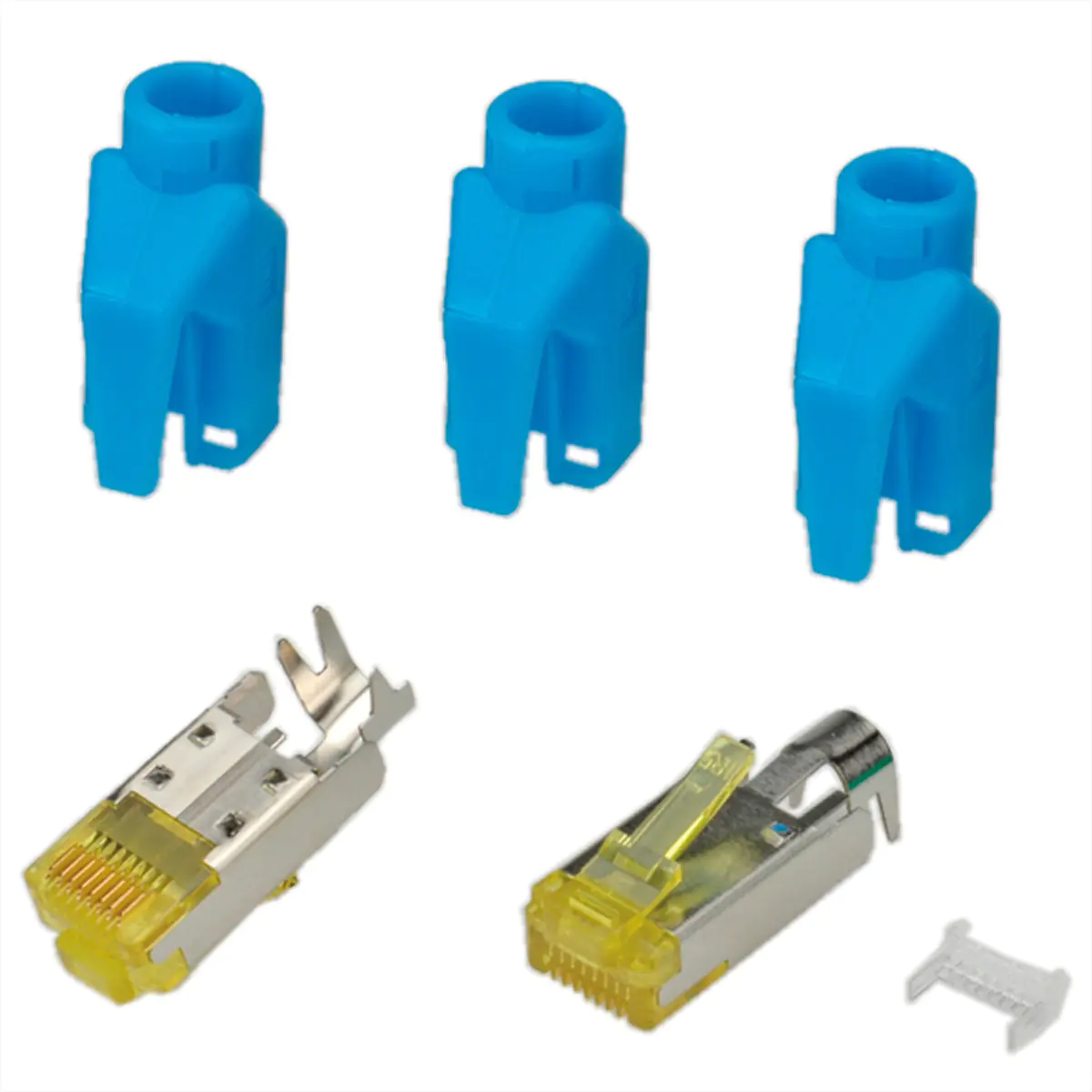 Hirose EFB Elektronik H7642.7-50, RJ-45, Blau, Männlich, Cat6a, 24/7, 1 Stück(e)