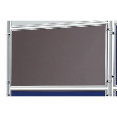 Franken Stellwand-Tafel EL-UTF60 12 60x120cm (HxB) beids. Filz grau Franken Stellwand-Tafel EL-UTF60 12 60x120cm (HxB) beids. Filz grau