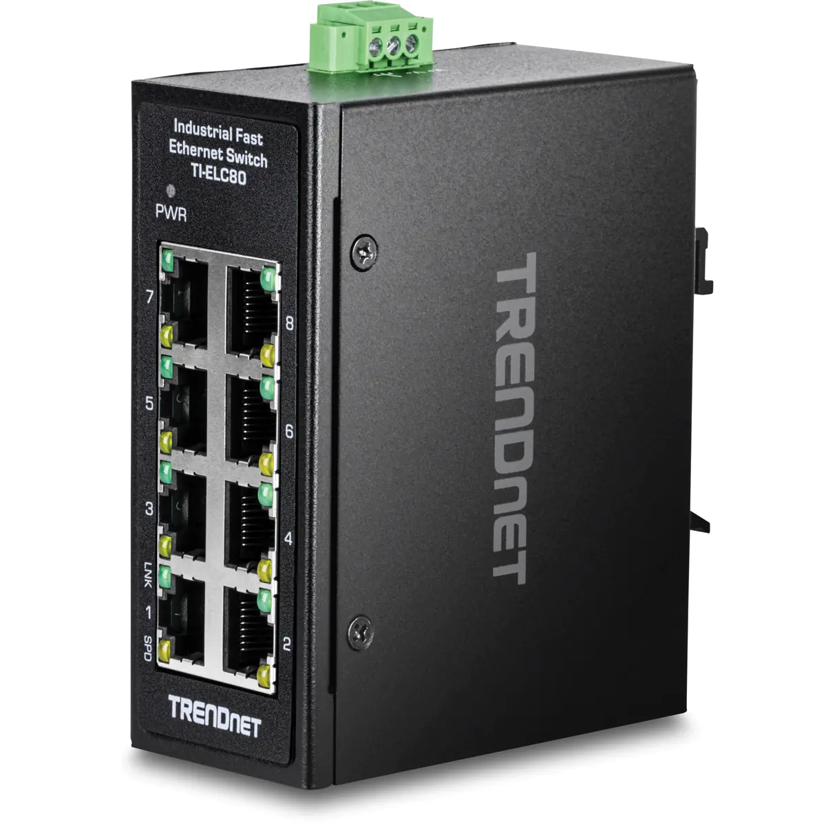 TRENDnet 8-PORT INDUSTRIAL FAST ETHERNET TRENDnet 8-PORT INDUSTRIAL FAST ETHERNET