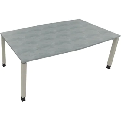 Bespr.ti. Tonneau Vierfuß Quadrat B2000xT1000/1100xH680-820 si/Beton Bespr.ti. Tonneau Vierfuß Quadrat B2000xT1000/1100xH680-820 si/Beton