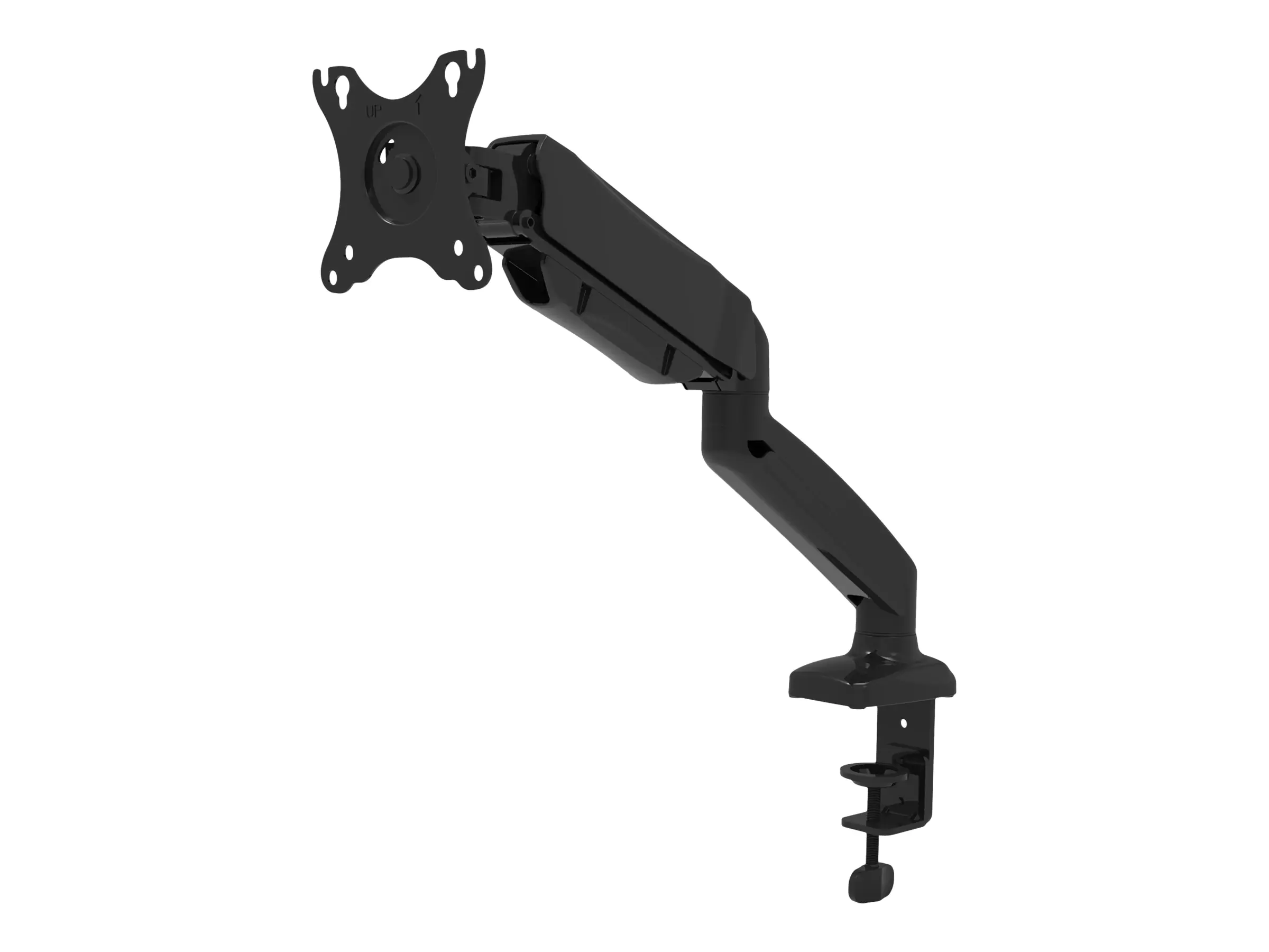 PORT Connect - Befestigungskit - einstellbarer Arm - für Monitor - Kunststoff, Aluminium, Stahl - Bildschirmgröße: bis zu 81,3 cm (bis zu 32 Zoll) - Tischmontage