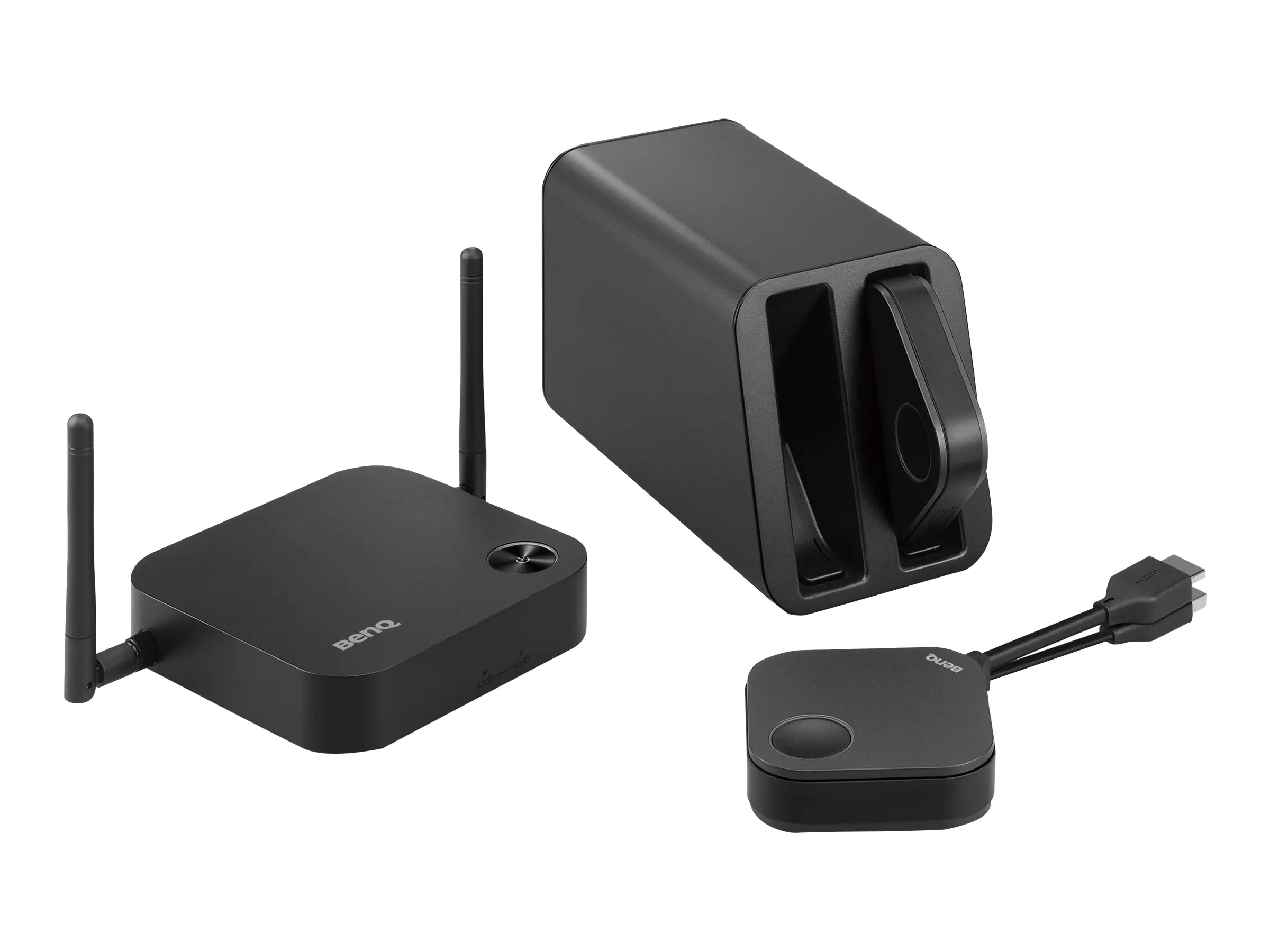 BenQ InstaShow WDC10 - Wireless Video-/Audio-Erweiterung - 802.11ac - bis zu 8 m - für BenQ LH710, LH930, LU710, LU960UST, MH536, MS560; Large Venue LU9255