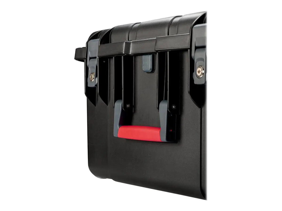 PARAT PARAPROJECT Case CC20 CargoCase - Wagen (nur Laden) - für 20 Tablets - verriegelbar - Polypropylen, Conpearl - Schwarz, Rot - Bildschirmgröße: up to 29.2 cm (up to 11.5")