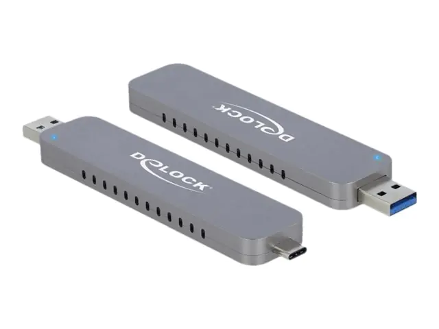 Delock Speichergehäuse - M.2 - M.2 NVMe Card - USB-C, USB 3.2 (Gen 2) 42616