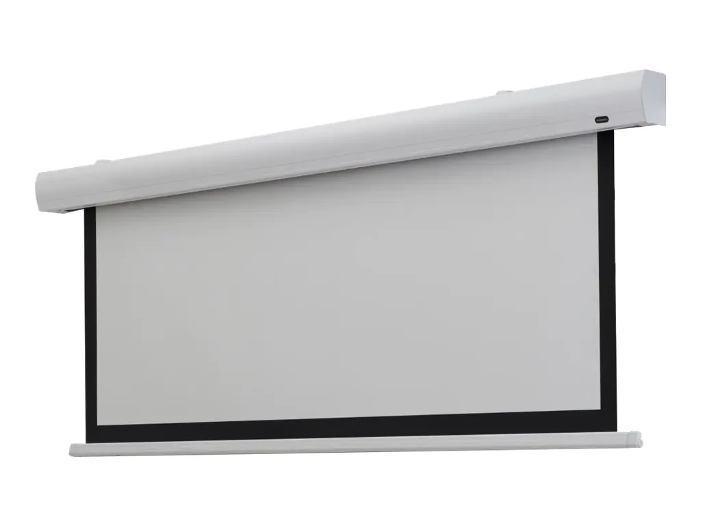 Celexon HomeCinema Tension - Leinwand - Deckenmontage möglich, geeignet für Wandmontage - motorisiert - 230 V - 304.8 cm (120") - 16:9 - Type D, mattweiß - weiß