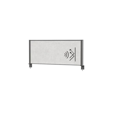 MAUL Tischtrennwand MAULconnecto 120 x 50 cm (B x H) 4cm schwer entflammbar hellgrau MAUL Tischtrennwand MAULconnecto 120 x 50 cm (B x H) 4cm schwer entflammbar hellgrau