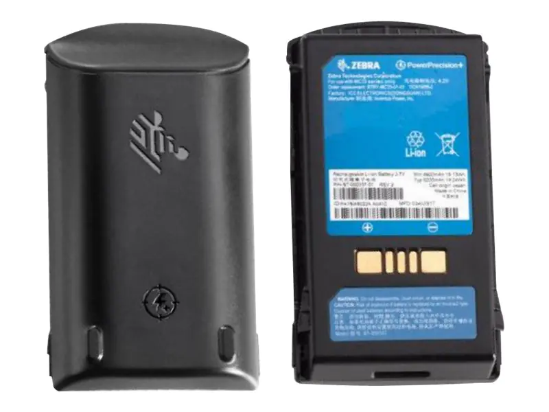 Zebra PowerPrecision Plus - Handheld-Akku - Lithium-Ionen - 5200 mAh - für Zebra MC3300, MC3300ax, MC3300-G, MC3330R, MC3330XR, MC3390R, MC3390xR Zebra PowerPrecision Plus - Handheld-Akku - Lithium-Ionen - 5200 mAh - für Zebra MC3300, MC3300ax, MC3300-G, MC3330R, MC3330XR, MC3390R, MC3390xR
