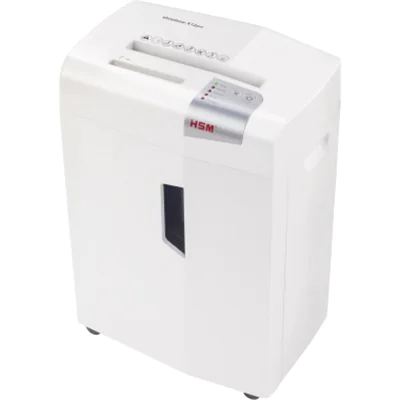 HSM® Aktenvernichter shredstar X12pro P-5 Papier, Heftklammern, Büroklammern, Kreditkarten, CDs/DVDs Partikelschnitt weiß HSM® Aktenvernichter shredstar X12pro P-5 Papier, Heftklammern, Büroklammern, Kreditkarten, CDs/DVDs Partikelschnitt weiß