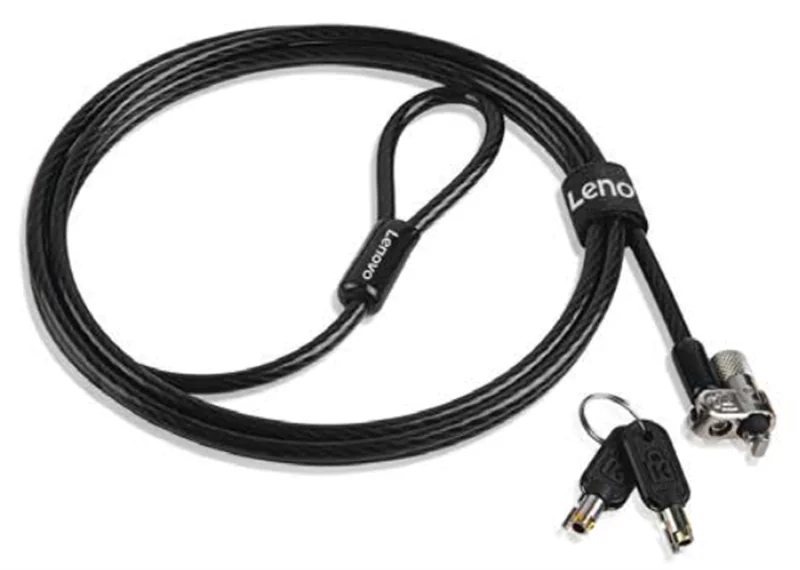 Kensington MicroSaver DS 2.0 Single Head MasterKey - Sicherheitskabelschloss - für ThinkCentre M70; M720; M75q Gen 2; M80; M90; ThinkPad P14s Gen 1; X12 Detachable; V55t-15