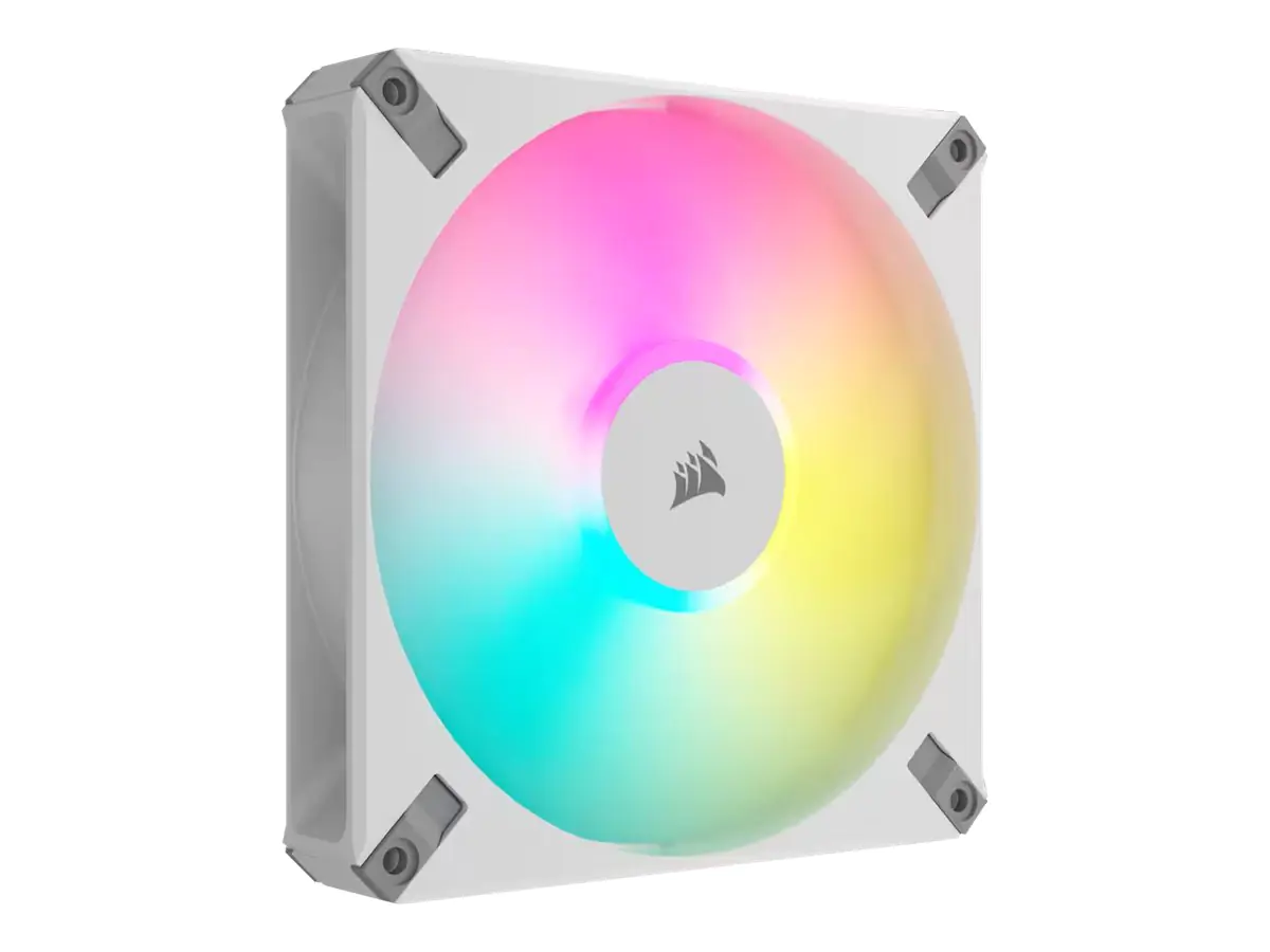 CORSAIR iCUE AF140 RGB ELITE - Gehäuselüfter - 140 mm - weiß