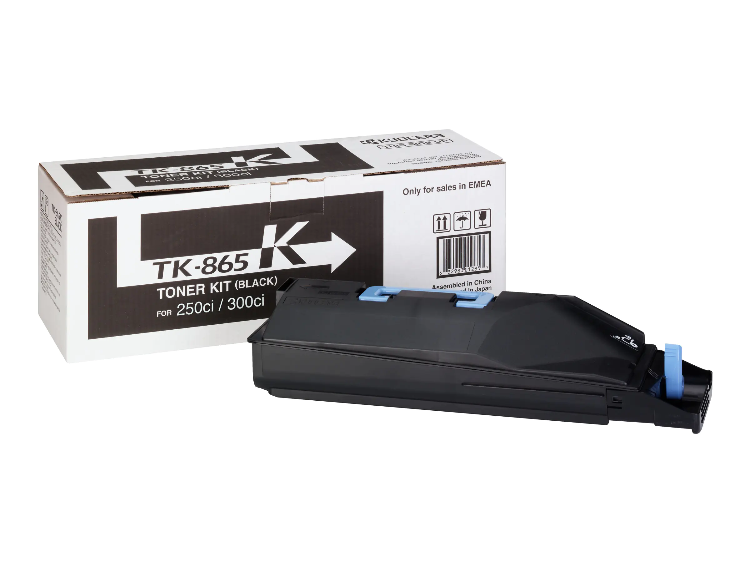 Kyocera TK 865K - Schwarz - Original - Tonersatz - für TASKalfa 250ci, 300ci