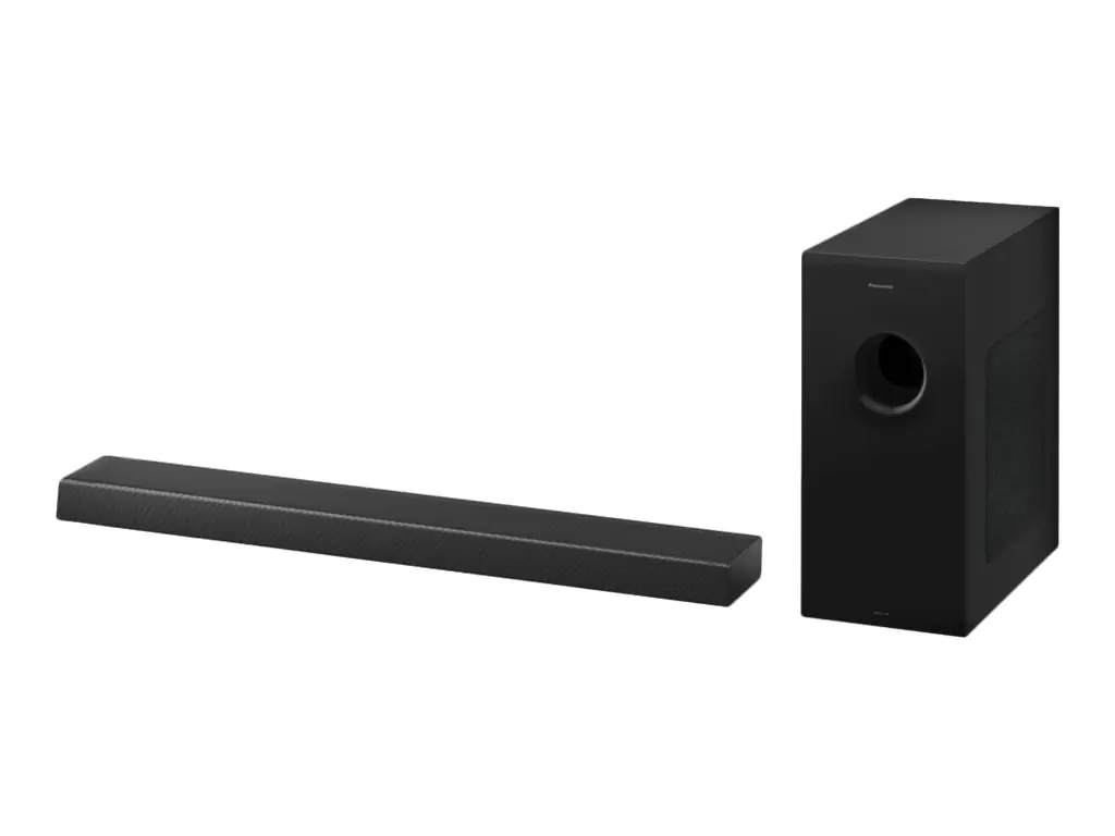 Panasonic SC-HTB600 - Soundleistensystem - für Heimkino - 2.1-Kanal - kabellos - Bluetooth - App-gesteuert - 360 Watt (Gesamt) - Schwarz