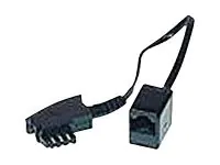 Helos Telefonadapter - TAE-F (M) zu RJ-45 (4-PIN) 014149