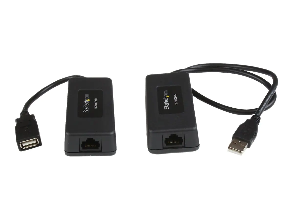 StarTech 1 Port USB über Cat5 / Cat6 Extender bis zu 40m - USB über Ethernet Verlängerung - USB-Erweiterung - USB - über CAT 5/6 - bis zu 40 m - für P/N: UUSBOTG