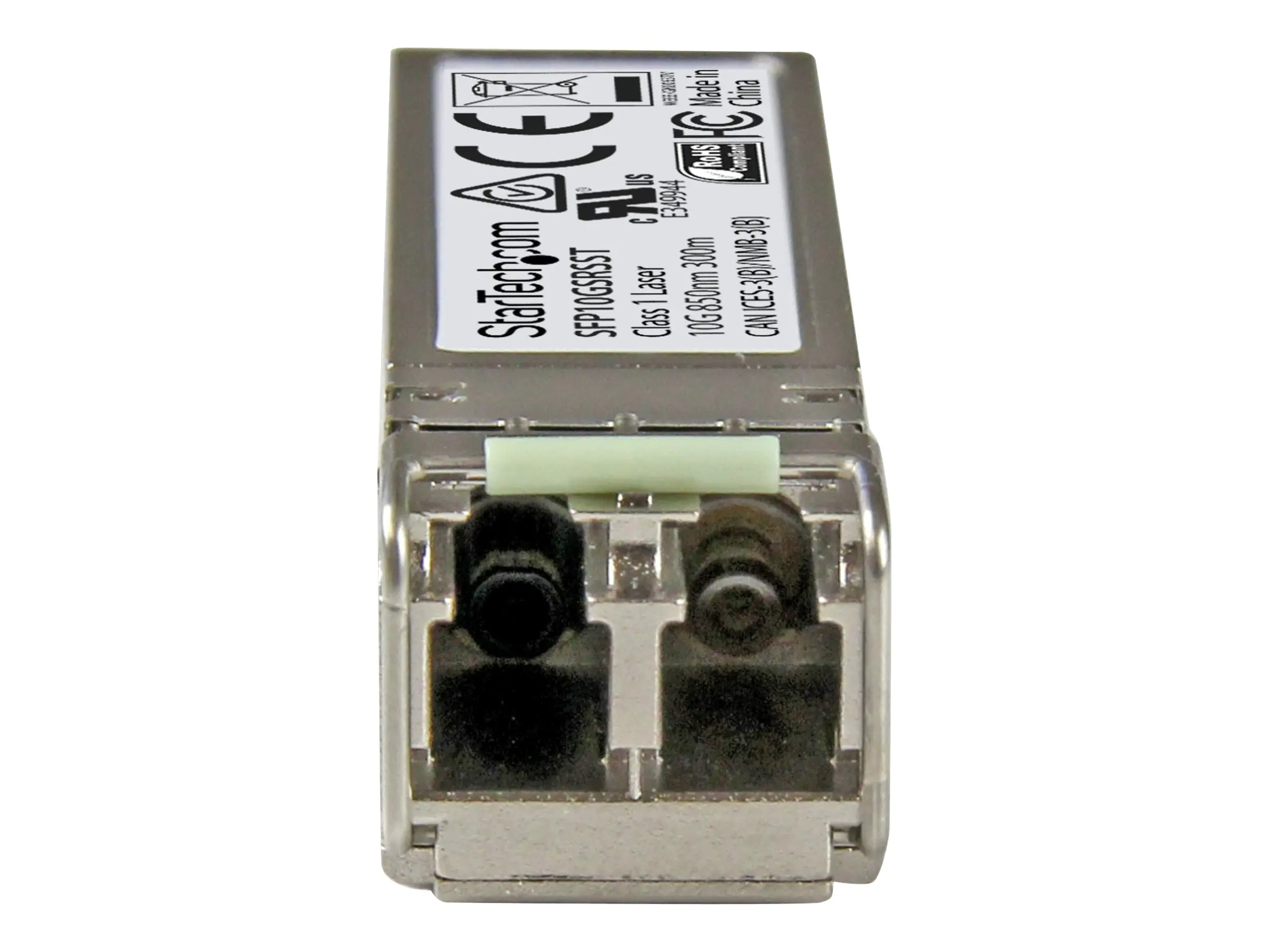 StarTech Cisco SFP-10G-SR-S kompatibel SFP+ - 10 Gigabit Fiber 10GBase-SR SFP+ Transceiver Modul - MM LC mit DDM - 300m - SFP+-Transceiver-Modul (gleichwertig mit: Cisco SFP-10G-SR-S) - 10 GigE - 10GBase-SR - LC Multi-Mode - bis zu 300 m - 850 nm