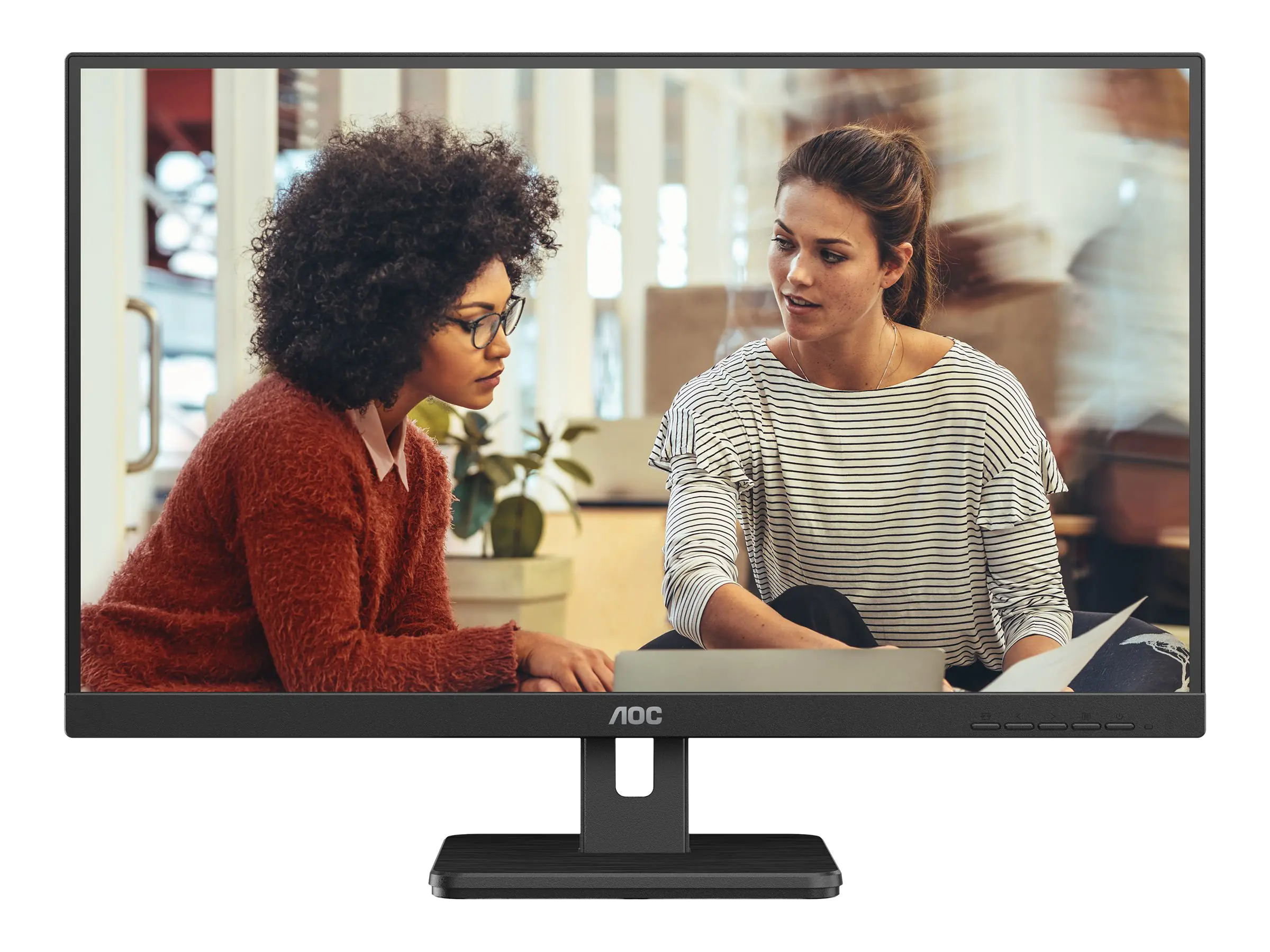 AOC 24E3QAF - LED-Monitor - 60.5 cm (24") - 1920 x 1080 Full HD (1080p) @ 75 Hz - IPS - 1000:1 - 4 ms - HDMI, VGA, DisplayPort - Lautsprecher - Textured Black AOC 24E3QAF - LED-Monitor - 60.5 cm (24") - 1920 x 1080 Full HD (1080p) @ 75 Hz - IPS - 1000:1 - 4 ms - HDMI, VGA, DisplayPort - Lautsprecher - Textured Black