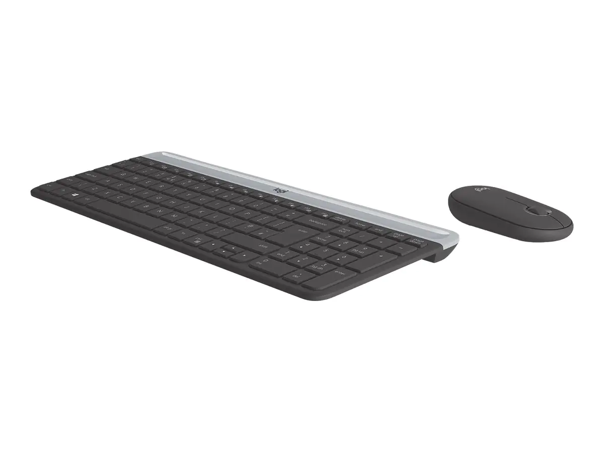 Logitech Slim Wireless Combo MK470 - Tastatur-und-Maus-Set 920-009192
