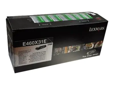 Lexmark Besonders hohe Ergiebigkeit - Schwarz E460X31E