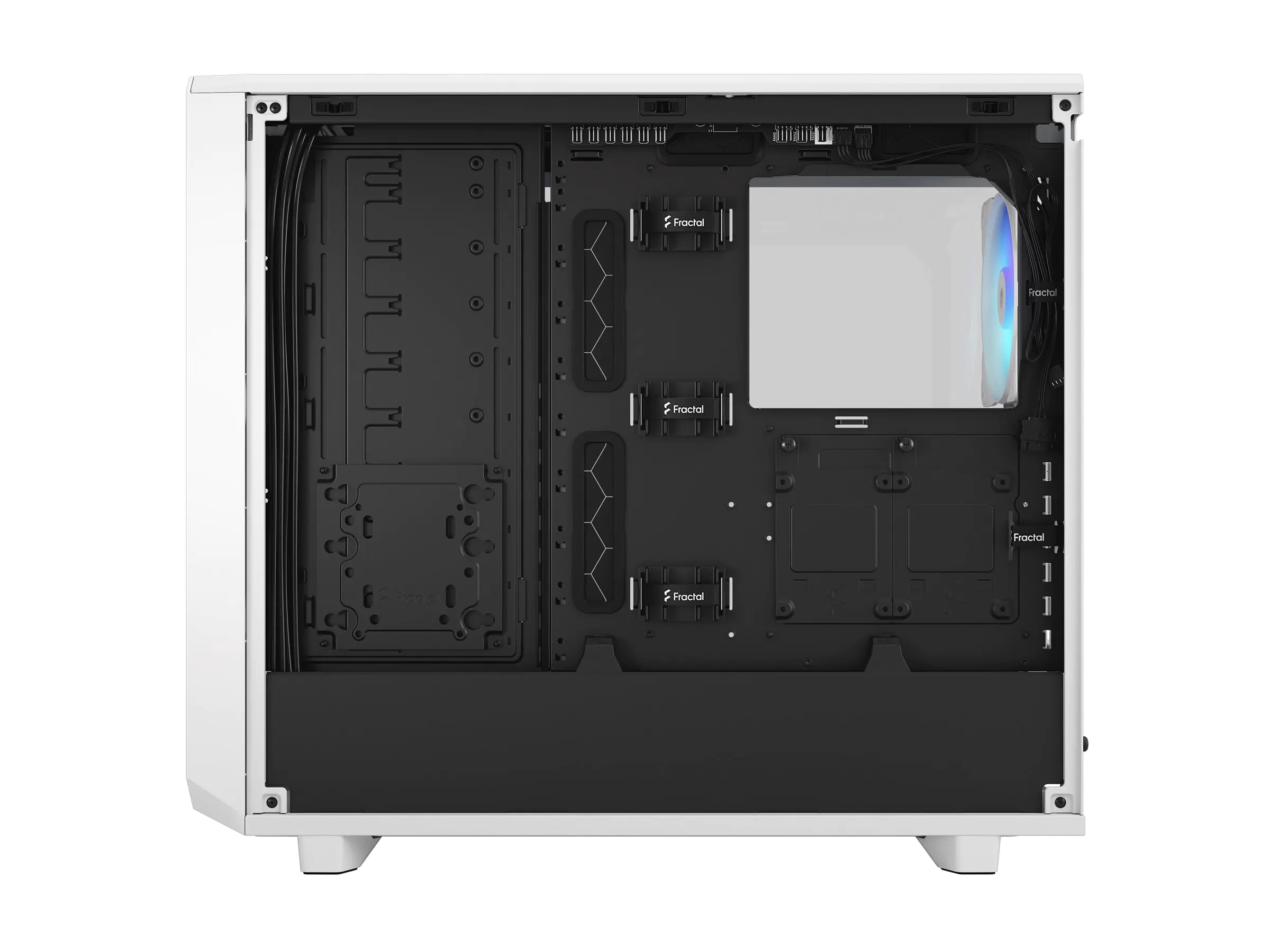 Fractal Design Meshify 2 RGB - Tower - E-ATX - Seitenteil mit Fenster (gehärtetes Glas) FD-C-MES2A-08
