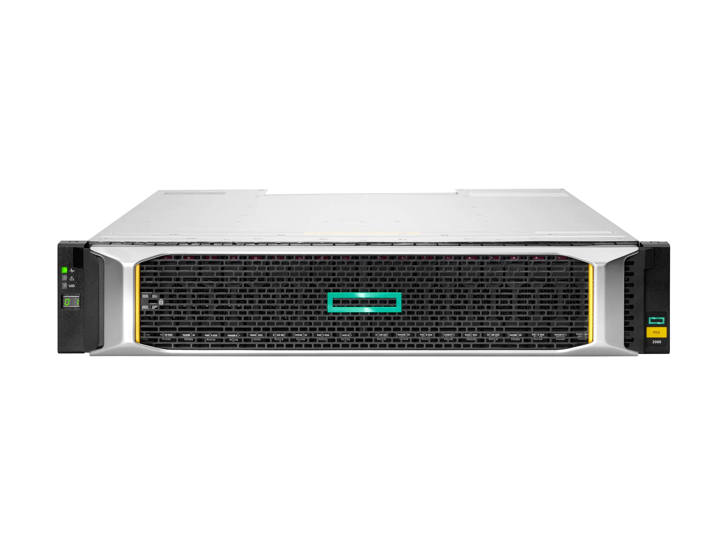 HPE Modular Smart Array 2062 12Gb SAS SFF Storage - 6th Generation - Festplatten-Array - 3.84 TB - 24 Schächte (SAS-3) R0Q84B