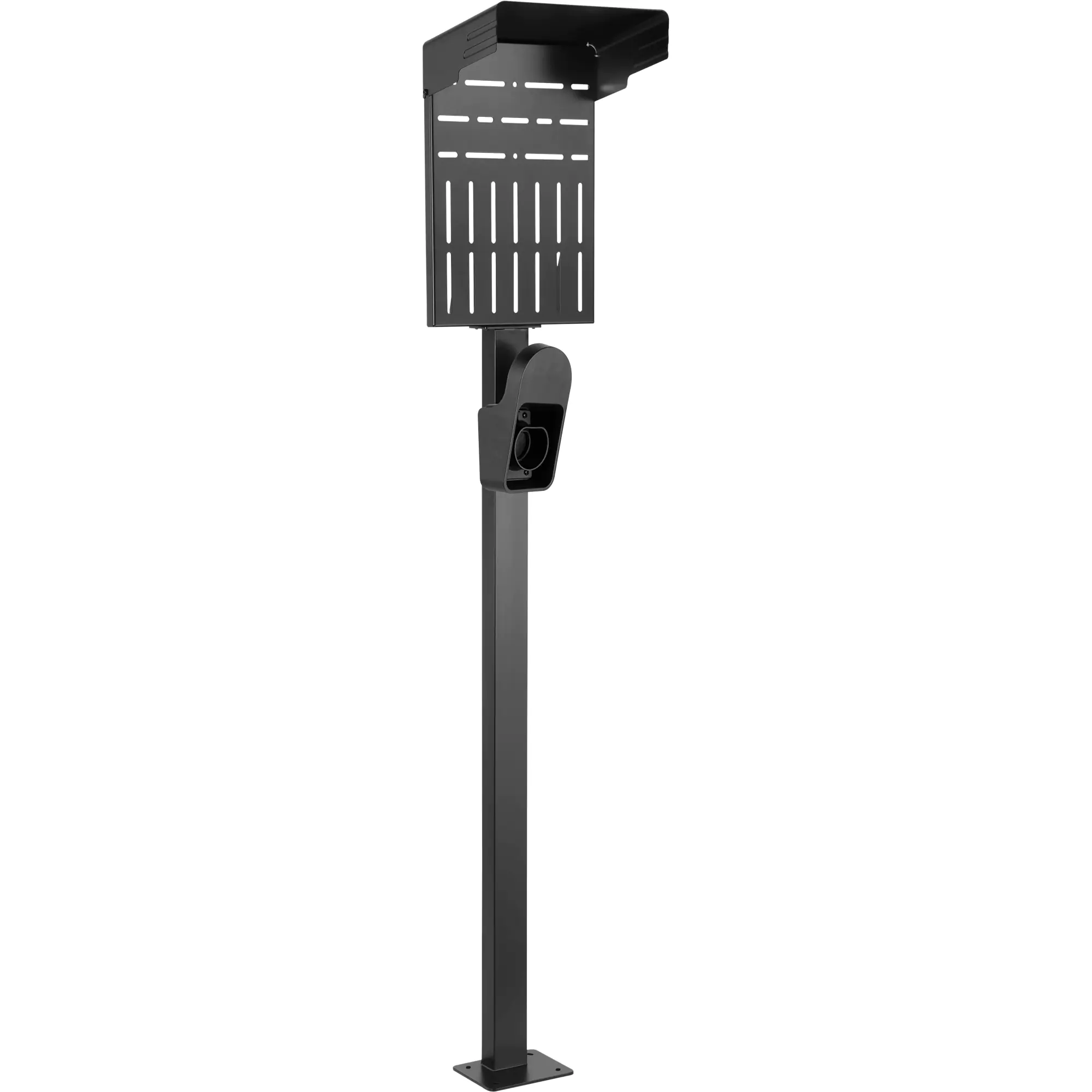InLine Universal Wallbox-Standfuß mit EV-Ladekabel Halterung schwarz InLine Universal Wallbox-Standfuß mit EV-Ladekabel Halterung schwarz