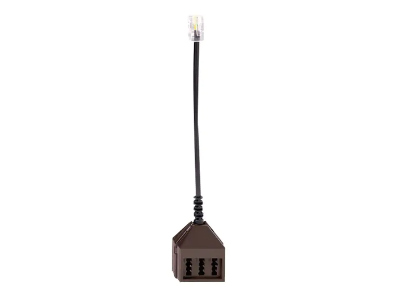 Rutenbeck UAE/TAE 3x6 - Telefonadapter - TAE-NFN (W)