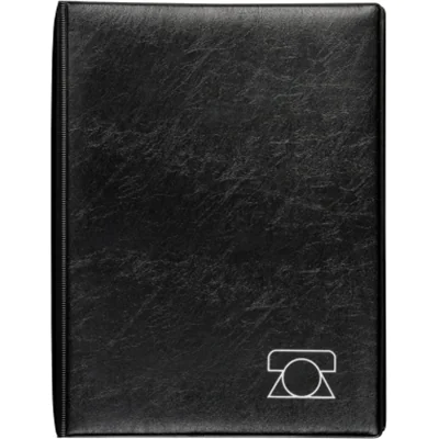 BRUNNEN Telefonringbuch 106434090 DIN A5 A-Z schwarz