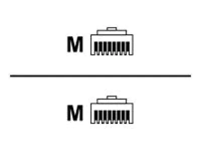 Roline - Patch-Kabel - RJ-45 (M) bis RJ-45 (M) - 3 m - SFTP - CAT 6a - Grau Roline - Patch-Kabel - RJ-45 (M) bis RJ-45 (M) - 3 m - SFTP - CAT 6a - Grau