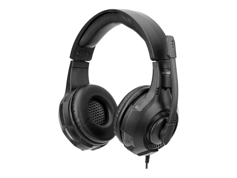 QPAD QH25 - Gaming - Headset - ohrumschließend - kabelgebunden - USB - Schwarz