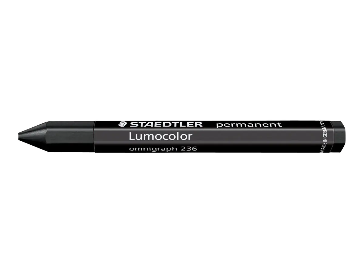 STAEDTLER Signierkreide Lumocolor permanent omnigraph 236-9 schwarz