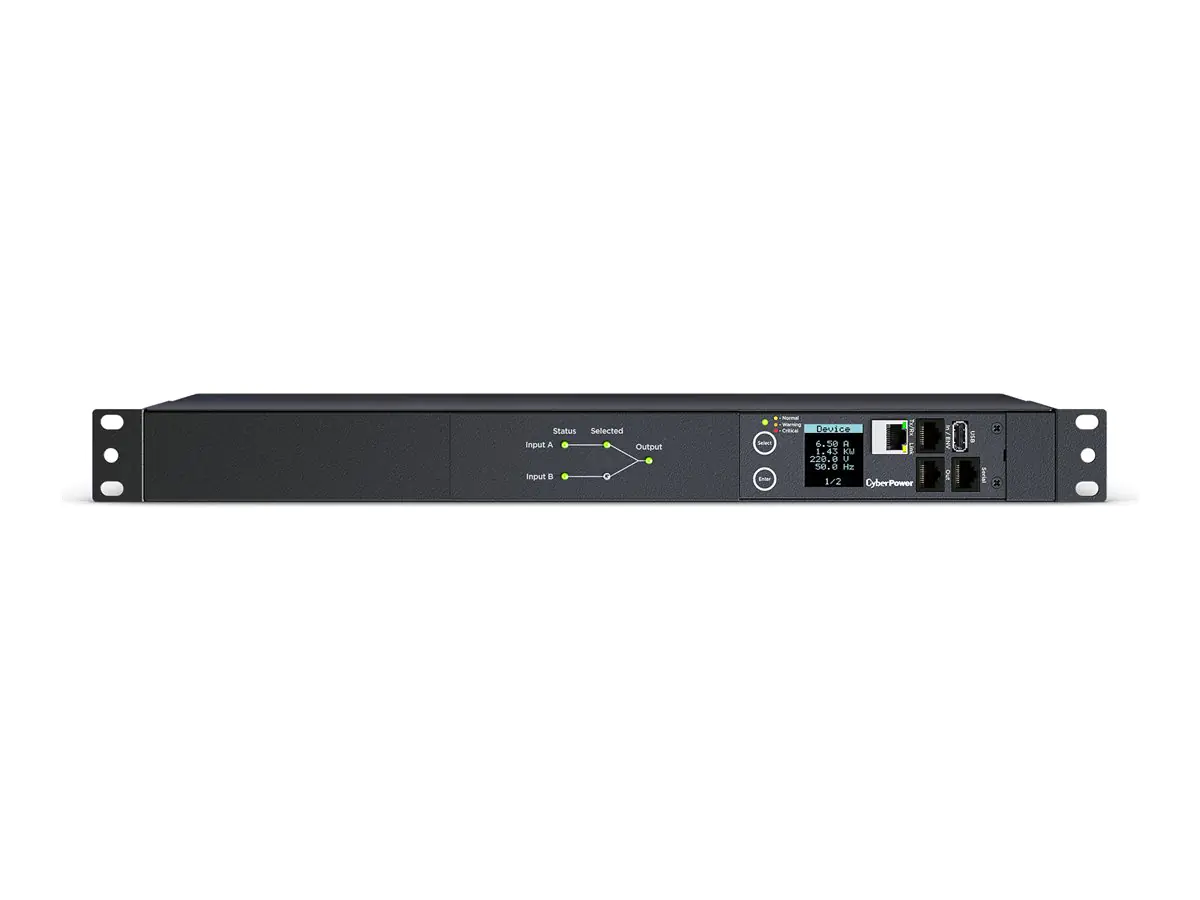 CyberPower Systems CyberPower Switched ATS PDU44005 - Stromverteilungseinheit (Rack - einbaufähig)